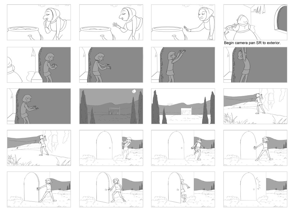 Strega Nona Spread Page 002