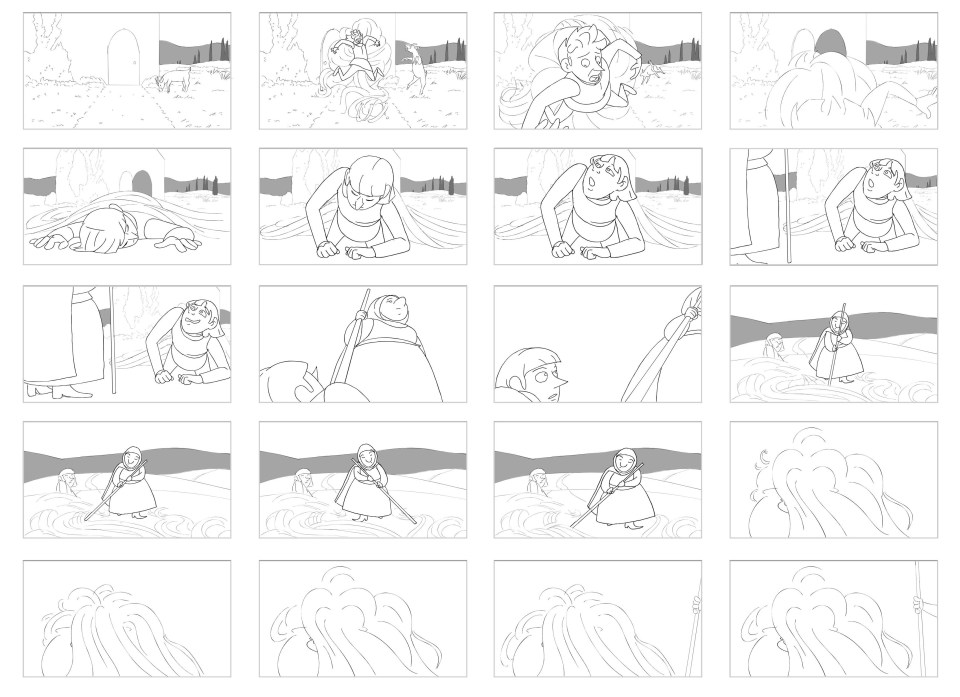 Strega Nona Spread Page 007